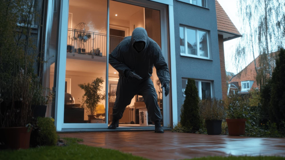 Raid notturno con auto dotata di megafono nel centro città
